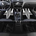 Personalized Collingwood Magpies Car Mats Modern Geometric Sports Graphic Style