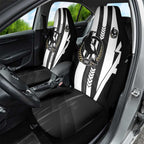 Collingwood Magpies Car Seat Cover Modern Geometric Sports Graphic Style