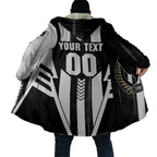 Personalized Collingwood Magpies Cloak Modern Geometric Sports Graphic Style
