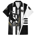 Personalized Collingwood Magpies Hawaiian Shirt Modern Geometric Sports Graphic Style