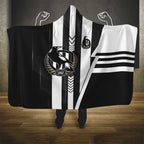 Collingwood Magpies Hooded Blanket Modern Geometric Sports Graphic Style