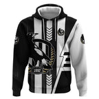 Personalized Collingwood Magpies Hoodie Modern Geometric Sports Graphic Style
