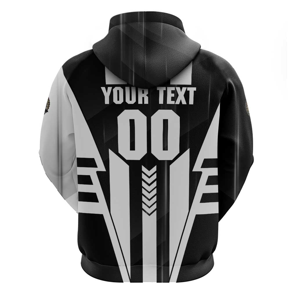 Personalized Collingwood Magpies Hoodie Modern Geometric Sports Graphic Style
