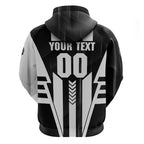 Personalized Collingwood Magpies Hoodie Modern Geometric Sports Graphic Style