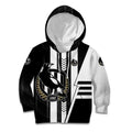 Personalized Collingwood Magpies Kid Hoodie Modern Geometric Sports Graphic Style