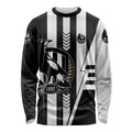 Personalized Collingwood Magpies Long Sleeve Shirt Modern Geometric Sports Graphic Style