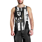 Personalized Collingwood Magpies Men Tank Top Modern Geometric Sports Graphic Style