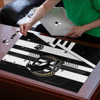 Collingwood Magpies Puzzle Modern Geometric Sports Graphic Style