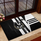 Collingwood Magpies Rubber Doormat Modern Geometric Sports Graphic Style