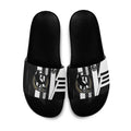 Collingwood Magpies Slide Sandals Modern Geometric Sports Graphic Style