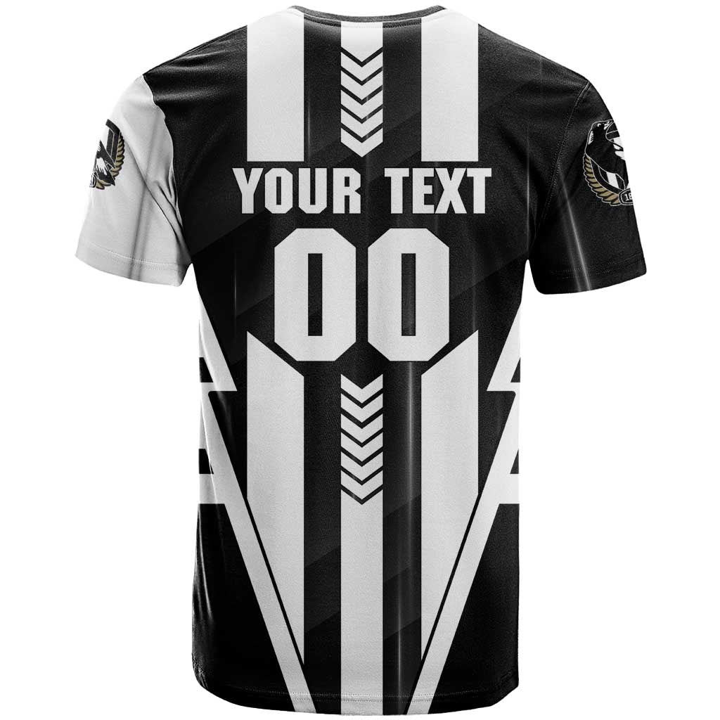 Personalized Collingwood Magpies T Shirt Modern Geometric Sports Graphic Style