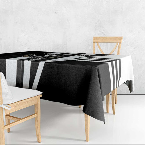 Collingwood Magpies Tablecloth Modern Geometric Sports Graphic Style