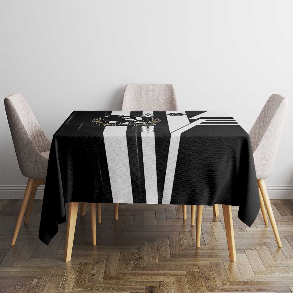 Collingwood Magpies Tablecloth Modern Geometric Sports Graphic Style