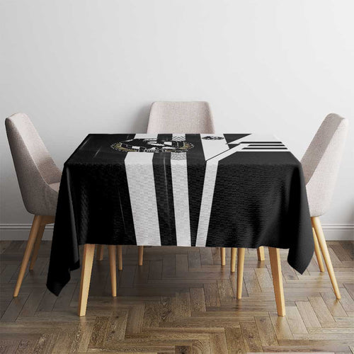 Collingwood Magpies Tablecloth Modern Geometric Sports Graphic Style