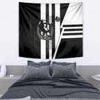 Collingwood Magpies Tapestry Modern Geometric Sports Graphic Style