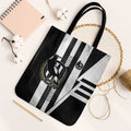 Collingwood Magpies Tote Bag Modern Geometric Sports Graphic Style