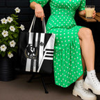 Collingwood Magpies Tote Bag Modern Geometric Sports Graphic Style