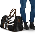 Collingwood Magpies Travel Bag Modern Geometric Sports Graphic Style