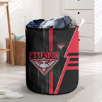 Essendon Bombers Laundry Basket Modern Geometric Sports Graphic Style