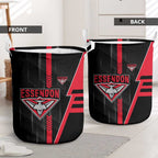 Essendon Bombers Laundry Basket Modern Geometric Sports Graphic Style