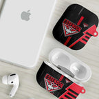 Essendon Bombers AirPods Case Modern Geometric Sports Graphic Style