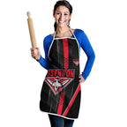 Essendon Bombers Apron Modern Geometric Sports Graphic Style