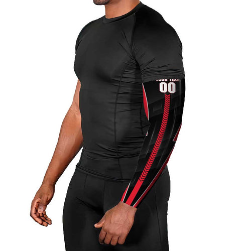 Personalized Essendon Bombers Arm Sleeves Modern Geometric Sports Graphic Style