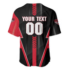 Personalized Essendon Bombers Baseball Jersey Modern Geometric Sports Graphic Style