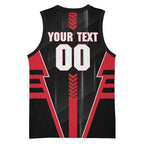 Personalized Essendon Bombers Basketball Jersey Modern Geometric Sports Graphic Style