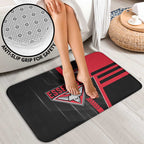 Essendon Bombers Bathroom Set Modern Geometric Sports Graphic Style