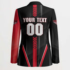 Personalized Essendon Bombers Blazer Modern Geometric Sports Graphic Style