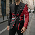 Personalized Essendon Bombers Blazer Modern Geometric Sports Graphic Style