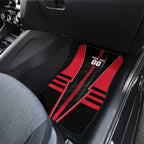 Personalized Essendon Bombers Car Mats Modern Geometric Sports Graphic Style