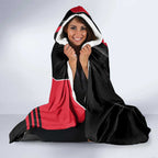 Essendon Bombers Hooded Blanket Modern Geometric Sports Graphic Style