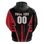 Personalized Essendon Bombers Hoodie Modern Geometric Sports Graphic Style