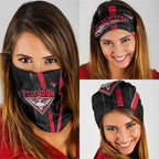 Essendon Bombers Neck Gaiter Modern Geometric Sports Graphic Style