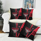 Essendon Bombers Pillow Cover Modern Geometric Sports Graphic Style