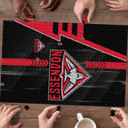 Essendon Bombers Puzzle Modern Geometric Sports Graphic Style