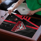 Essendon Bombers Puzzle Modern Geometric Sports Graphic Style