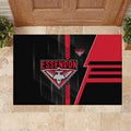 Essendon Bombers Rubber Doormat Modern Geometric Sports Graphic Style