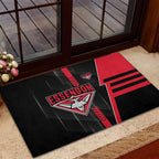 Essendon Bombers Rubber Doormat Modern Geometric Sports Graphic Style