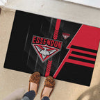 Essendon Bombers Rubber Doormat Modern Geometric Sports Graphic Style