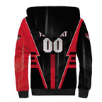 Personalized Essendon Bombers Sherpa Hoodie Modern Geometric Sports Graphic Style