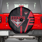 Essendon Bombers Spare Tire Cover Modern Geometric Sports Graphic Style