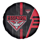 Essendon Bombers Spare Tire Cover Modern Geometric Sports Graphic Style