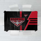 Essendon Bombers Tablecloth Modern Geometric Sports Graphic Style