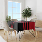 Essendon Bombers Tablecloth Modern Geometric Sports Graphic Style