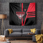 Essendon Bombers Tapestry Modern Geometric Sports Graphic Style