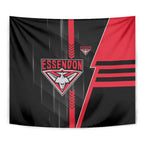 Essendon Bombers Tapestry Modern Geometric Sports Graphic Style