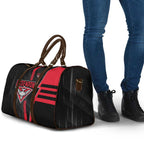 Essendon Bombers Travel Bag Modern Geometric Sports Graphic Style